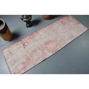 Alfombra turca clásica Vintage 220X630 pies Beige rojo Patchwork diseño lana 10mm látex área grande pasillo rectángulo habitación abstracta - Product Image 2