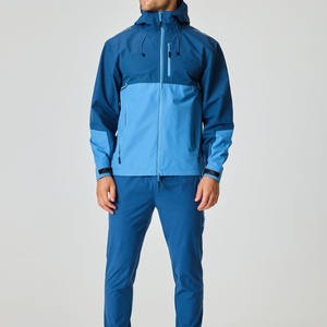 Men's Winter Hooded Casual Solid Slim Fit Plus Size Lightweight Tracksuit with Custom Design Nylon OEM Service Good Price - Product Image 1