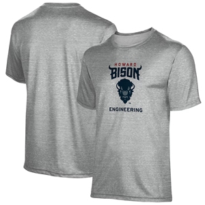 Camiseta de ingeniería Howard University BISON | Ropa personalizada HBCU STEM | Opciones de serigrafía e impresión de hojaldre - Product Image 2
