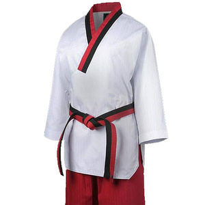 Vêtements d'arts martiaux Taekwondo unisexes confortables pour adultes, fabriqués sur mesure en gros, prix bas, uniforme d'entraînement - Product Image 5