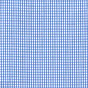 KVR Ready 100% Cotton Gingham <b>Check</b> Blue White Fabric Lightweight Bulk Yarn Dyed Home Decor Bags <b>Curtains</b> Shirts Lingerie Boys - Product Image 6