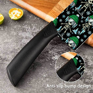 Ensemble de couteaux de chef professionnels les plus vendus, 9 pièces, lames en céramique de haute qualité, plastique, passe au lave-vaisselle, pour utilisation en restaurant, en stock - Product Image 4