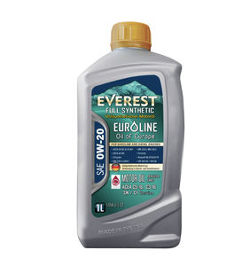 Aceite de Motor Sintético Everest Antidesgaste SAE 0W-20, Lubricante Automotriz, Paquete de 6, 1 Cuarto de Galón - Product Image 1