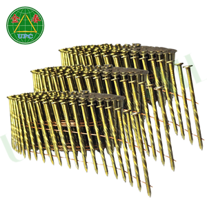 Clavos para paletas de bobina de 15 grados 1-1/4 "x 0.083 14000 piezas para fabricación de paletas Tornillo/Liso/Tipo de vástago de anillo Precios directos de fábrica - Product Image 5