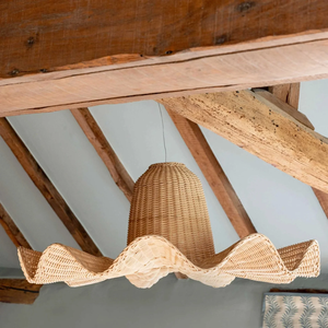 Pantalla de Lámpara Colgante de Bambú Natural y Ratán, Artesanía Moderna Ecológica, Decoración del Hogar, Lámpara Colgante, Más Vendida - Product Image 1