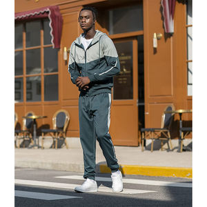 Ropa de entrenamiento informal de invierno deportiva ligera y de alta calidad para hombre, conjuntos de logotipo personalizado transpirable de talla XL a la venta. - Product Image 5