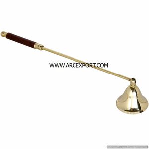 Éteignoir de bougie de couleur argent brillant classique en métal en acier inoxydable pour une utilisation à domicile au temple au prix de gros - Product Image 2