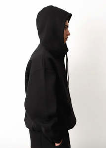 ชุดเสื้อมีฮู้ดสีดำทันสมัยสไตล์คนเมืองชุดใส่สบายเหมาะสำหรับคนรักแฟชั่นทันสมัยเหมาะสำหรับใส่อยู่บ้าน - Product Image 4