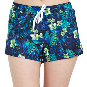 กางเกงขาสั้นสำหรับผู้หญิงกางเกงวิ่งขาสั้นกางเกงเล่นกีฬาเล่นยิมทำจากโพลีเอสเตอร์พิมพ์ซับลิเมชัน - Product Image 3