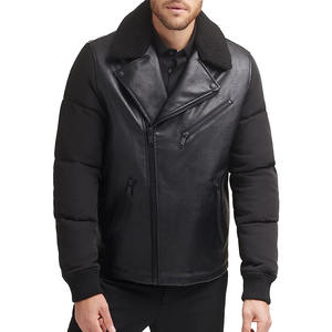 Veste en cuir de mouton véritable personnalisée pour homme, design et look personnalisables - Product Image 1