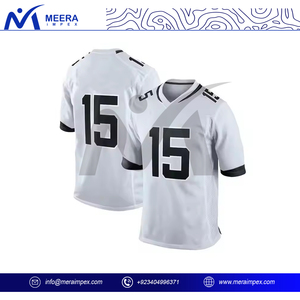 Camiseta de fútbol americano de alta calidad 2025 para hombre, camiseta de fútbol de manga corta con estampado sublimado de malla de poliéster 100% - Product Image 2