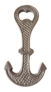 Abridor de botellas de hierro fundido de estilo náutico de tendencia, diseño de ancla de barco sólido, abridor superior de botella resistente, perfecto para accesorio de barra - Product Image 5