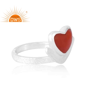 Anillo de piedras preciosas de ónix rojo Natural de Plata de Ley 925 más vendido, joyería personalizada para mujer, regalo para ella - Product Image 4