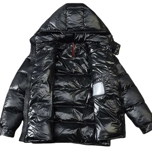 Men's Warm Winter Jacket Shiny <b>Coat</b> Hood Blue Duck Down Brand Detachable <b>Hat</b> Male Overcoat 2025 Thermal Puffer Jacket Men 2026 - Product Image 3
