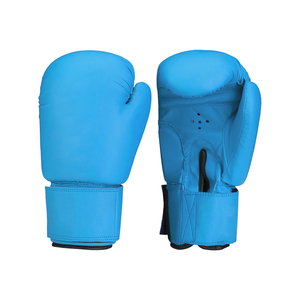 Professional Custom <b>Color</b> 8oz Leather Boxing Gloves for Adults with Lace <b>Silicone</b> Features Custom Logo Design for Martial Arts - Product Image 5
