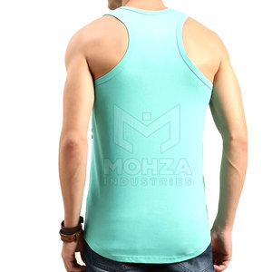 Vêtements de sport décontractés en tricot respirant à séchage rapide, débardeur pour homme fabriqué au Pakistan, vêtements d'entraînement sur mesure - Product Image 2