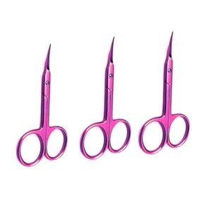High Quality Curved Stainless Steel <b>Cuticle</b> <b>Scissors</b> Sharp Fine Edge Blades for Precise Nail Skin Trimming Care Right-Handed - Product Image 1