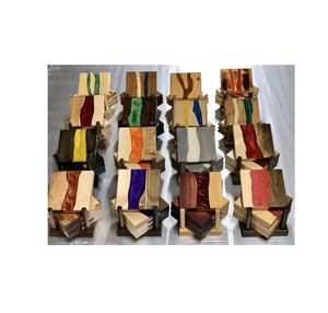 ถาดรองแก้วทำจากไม้ทำจากเรซินสำหรับด้ามจับขนาดเล็กดีไซน์ใหม่ล่าสุด - Product Image 1