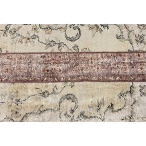 Clásico Beige marrón 2,2x3,9 pies hecho a mano Piel de lana alfombra turca Rectangular diseño de retazos para sala de estar dormitorio pasillo látex - Product Image 5