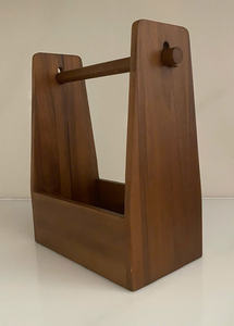 Cesta de Almacenamiento de Madera para Exteriores - Product Image 2