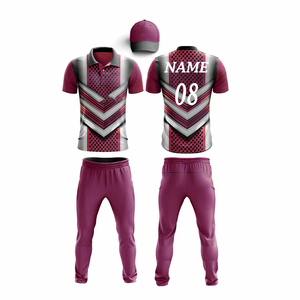 El mejor uniforme de camiseta de equipo de cricket personalizable de fábrica crea tu propia camiseta de cricket única - Product Image 5