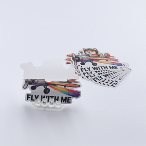 Tem nhãn dán vinyl hoạt hình tùy chỉnh, sáng tạo - Hình dạng cắt theo yêu cầu, bền, chống thấm nước, bán sỉ - Product Image 2