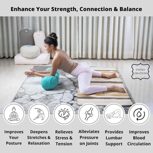 Modern <b>Meditation</b> Pillow <b>Cushion</b> Buckwheat Yoga Bolsters <b>Cushions</b> & Bolster Pillow Yoga Supportive Pillow - Product Image 2