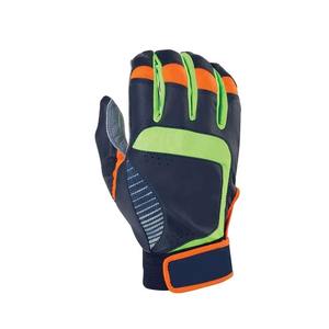 Guantes de bateo de béisbol de calidad superior, guantes de bateo para hombres, guantes de bateo de cuero genuino, corcho, todos los tamaños para jóvenes y adultos, entrenamiento - Product Image 5