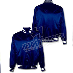 แจ็กเก็ตเลตเตอร์แมนเสื้อแขนยาวผ้าซาตินแท้สำหรับผู้ชายเสื้อแจ็คเก็ตผ้าซาตินสำหรับฤดูหนาวแบบสมาร์ทและมีสไตล์ - Product Image 3