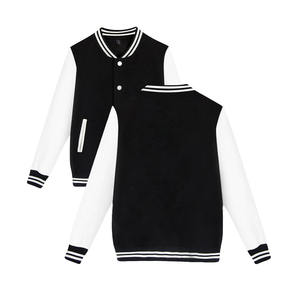 Veste de baseball vintage pour jeunes à logo personnalisable, brodée en chenille simple et personnalisée, veste de collège pour hommes en hiver - Product Image 3