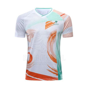 เสื้อเทนนิสผู้ชายระดับมืออาชีพ แห้งเร็ว ระบายอากาศได้ดี เป็นมิตรกับสิ่งแวดล้อม ผลิตจากโพลีเอสเตอร์ 100% พร้อมดีไซน์ที่ปรับแต่งได้และคุณภาพสูง - Product Image 1