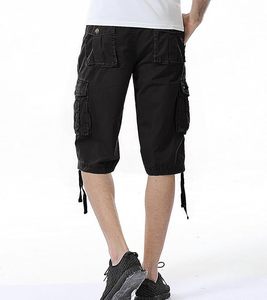 Pantalones cortos de carga para hombre, duraderos y cómodos, tela suave al tacto, múltiples bolsillos, marca personalizada disponible para compradores a granel - Product Image 4