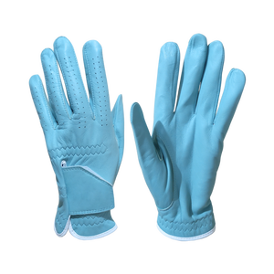 Gants de golf en cuir Cabretta de couleur personnalisée pour hommes femmes équipement de cyclisme de sport à gauche de haute qualité Logo personnalisé ouvert EOM accepté - Product Image 3