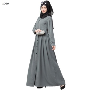 Abayas noires décontractées pour femmes nouveau design Dubaï arabe musulman vêtements islamiques traditionnels dames Abayas à vendre - Product Image 4