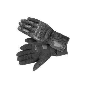 Gants de moto unisexes imperméables, respirants, antidérapants, avec fermeture à boucle et crochet, design à nœuds rigides, cuir intelligent pour la course - Product Image 4