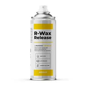 R-WAX RELEASE - Wax release agent, separator with Wax for Epoxy Resin, Polyester Resin, PMMA and Polyurethane