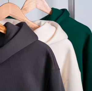 Sudadera con capucha de gran tamaño para hombre Diseño de hombro caído de alta calidad con alto peso para Puff Print Premium Hooded - Product Image 4