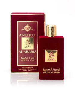 Perfume AMEERAT AL ARAB 100ml de Ayat Perfumes Original Dubai Arabic Long Lasting Eau De Parfum para mujer - Product Image 1