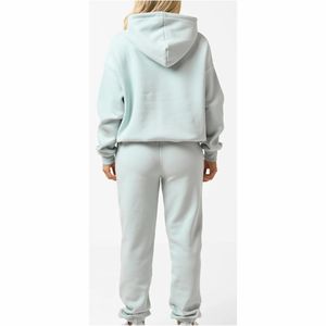 Survêtement lourd à manches longues pantalon deux pièces ensembles polaire coton femmes survêtement - Product Image 5