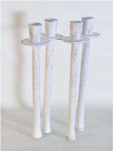 Candelabro de diseño de cristal para decoración del hogar, soporte de vela brillante para interior y exterior, votivo - Product Image 2