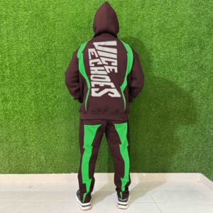 Conjunto Deportivo Informal de 2 Piezas para Hombre, Sudadera con Capucha y Cremallera, Pantalones Deportivos, Ropa Deportiva, Estilo Urbano, Ligero, Transpirable y Ecológico - Product Image 2