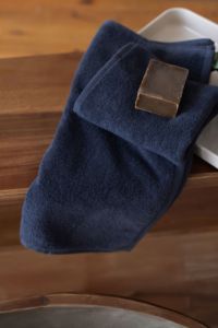 Serviettes de bain jetables de qualité hôtelière de luxe en coton de bambou, draps de bain, serviettes de toilette, avec logo personnalisé brodé, écologiques - Product Image 3