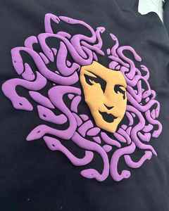 Sweat à capuche surdimensionné en polaire du fabricant avec strass, top court, ourlet brut, bord coupé, impression 3D, sweats à capuche d'hiver pour hommes - Product Image 6