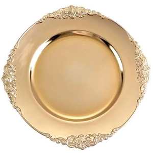 Assiette de présentation unique, dernière nouveauté, pour hôtel, mariage, événements, décoration de table, service de nourriture, utilisation en métal - Product Image 6