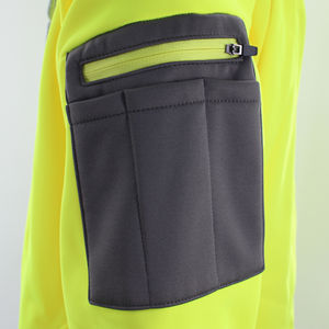 2026 <b>Men</b> Safety Construction <b>Reflective</b> <b>Jacket</b> High Visibility Working Wear Security <b>Jackets</b> Customized Workwear Zipper <b>Jacket</b> - Product Image 6