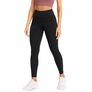 Leggings de Compresión de Cintura Alta para Mujer, Personalizadas, Sólidas, de Longitud Completa, Secado Rápido, Cintura Elástica, Ecológicas, Ligeras, Transpirables, Talla Grande - Product Image 1