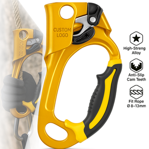 Ascendedor de Escalada sin Manija, Dispositivo de Protección Contra Caídas para Exteriores, Ascendedor de Pecho para Movimiento Vertical y Escalada en Exteriores - Product Image 1