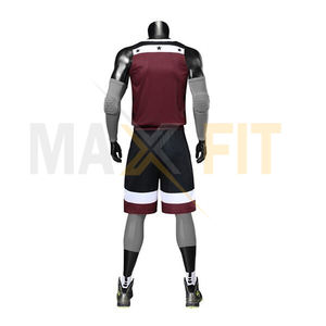 Maxfit ชุดกีฬาสำหรับผู้ชาย, ชุดกีฬาผ้าฝ้ายระบายอากาศได้ดีปรับแต่งได้กางเกงขาสั้น100% ขายดีพร้อมโลโก้ - Product Image 2