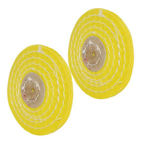Alta calidad 2,5 "amarillo Razor Edge algodón pulido ruedas de pulido al mejor precio - Product Image 6