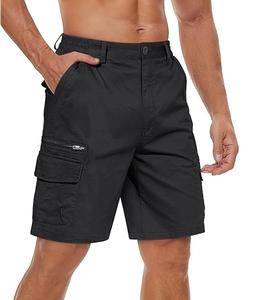 กางเกงขาสั้นเล่นบาสเก็ตบอลสำหรับผู้ชายผ้าฝ้าย100% มีกระเป๋าด้านข้างแห้งเร็วระบายอากาศได้ดีสไตล์ลำลองสำหรับฝึกออกกำลังกาย - Product Image 4